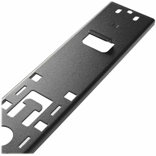 Tripp Lite by Eaton SRVRTBARSGL Single-Width Vertical Cable Management Bars - 42U Rack Mount - Black
