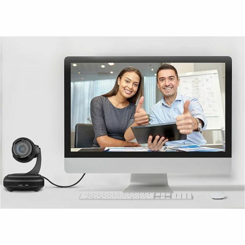ROCWARE 684514110723 RC310 Video Conferencing Camera - 2.1 Megapixel Full HD 1080p - USB-C - 90° FOV - Auto-focus - PTZ - Built-in Mic