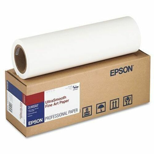 Epson Fine Art Paper - 90 Brightness - 17" (431.80 mm) x 50 ft (15.24 m) - 250 g/m² Grammage - Matte, Smooth (Fleet Network)