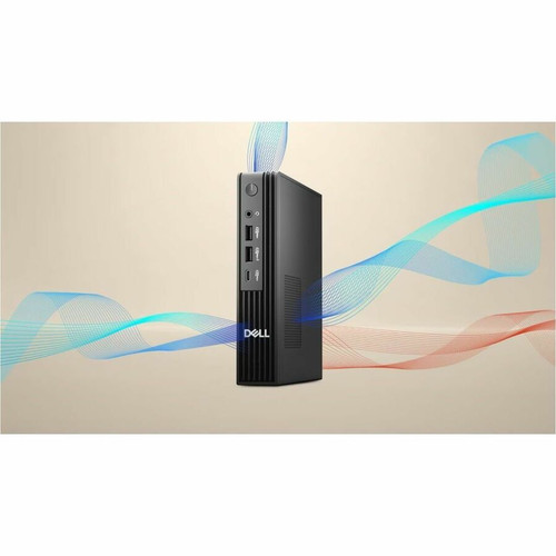 Dell Pro QBM1250 Compact Business Desktop Intel Core Ultra 7 265 vPro 32 GB 1 TB SSD Windows 11 Micro PC Technology Computer Chip 1T9FW