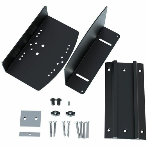 Ergotron Vertical Wall Mount For PC Computer CPU Black Secure Heavy Duty Aluminum Capacity Steel Load Lb G 98-722-292