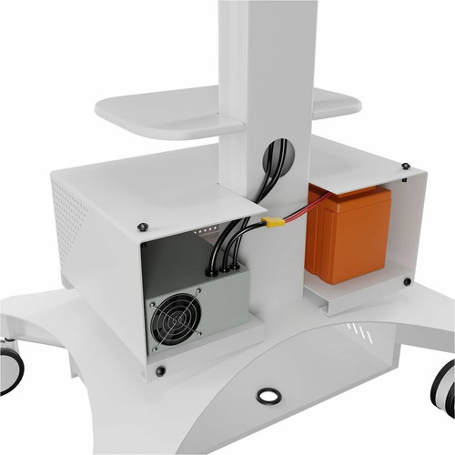 Avteq TMP-DUAL-MOUNT Dual Display Mounting Bracket with Camera Shelf - Supports Two 32" Displays - VESA Compatible for Telemedicine