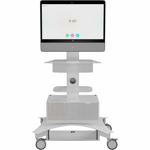 Avteq TMP-DUAL-MOUNT Dual Display Mounting Bracket with Camera Shelf - Supports Two 32" Displays - VESA Compatible for Telemedicine
