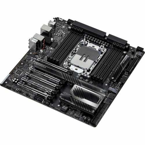 ASRock WS Extended ATX Workstation Motherboard Intel Socket LGA-4677 Xeon Processor Supported W790 WS R2.0 W790 WS R2.0 W790 WS R2.0