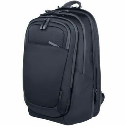 HP Travel Plus Carrying Case (Backpack) for 17" to 17.3" Notebook - Blue Graphite - Puncture Resistant Zipper, RFID Resistant, Water - (A2CC9AA)