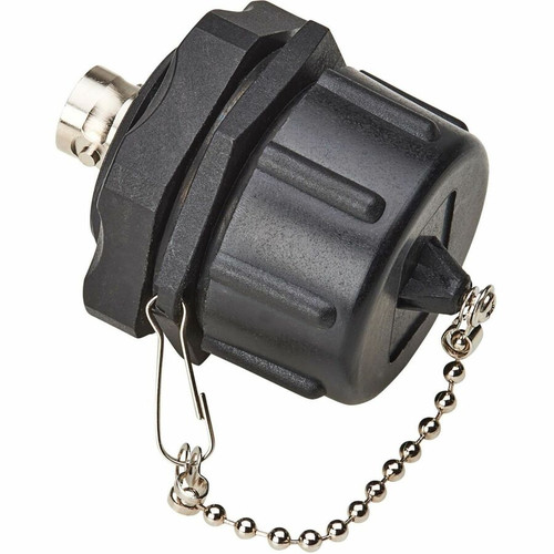 Tripp Lite series Rigid Industrial BNC Adapter (M/F) - IP68, Black - 1x BNC Antenna - Male - 1 x BNC Antenna - Female - Nickel - Gold (Fleet Network)