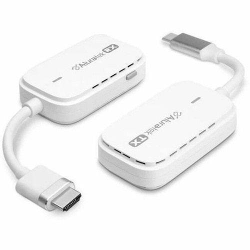 Aluratek Streamcast Mobile Wireless Type-C to HDMI Streaming Kit - 100 ft (30480 mm) Range - 1 x USB - 1080p - Full HD - 1920 x 1080 - (Fleet Network)