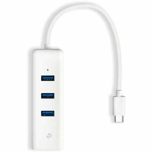 TP-Link USB Type-C 3 Port Hub With Gigabit Ethernet Adapter And 3.0 Connectivity Keyboard Printer Drive Mouse Hard MB/s UE330C