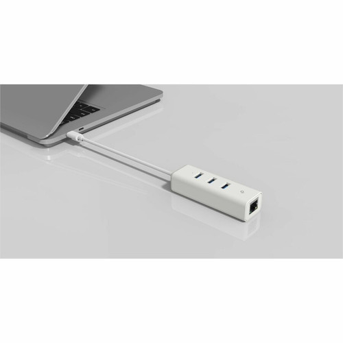 TP-Link USB Type-C 3 Port Hub With Gigabit Ethernet Adapter And 3.0 Connectivity Keyboard Printer Drive Mouse Hard MB/s UE330C