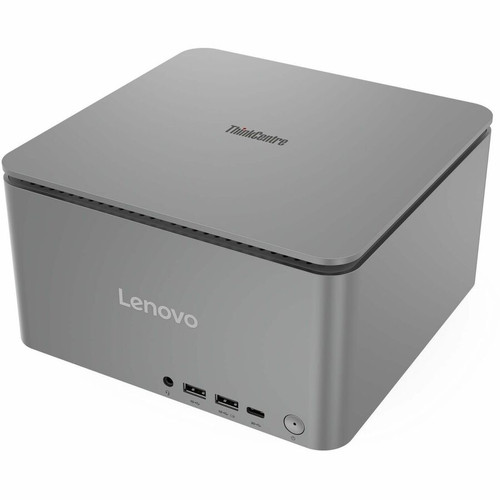 Lenovo ThinkCentre neo Ultra 12W10018US Desktop Computer - Intel Core i5 14th Gen i5-14500 - 32 GB - 512 GB SSD - Tiny - Luna Gray - - (Fleet Network)