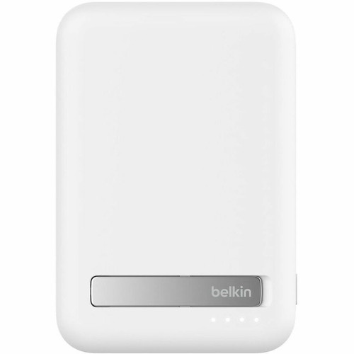 Belkin BoostCharge Pro Magnetic Power Bank with Qi2 15W 10K - For iPhone, Qi2-enabled Device - 10000 mAh - 2 x USB - White (Fleet Network)