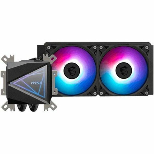 MSI MAG Coreliquid I240 - 4.70" (119.38 mm) Maximum Fan Diameter - 2 x Fan(s) - 70.70 CFM (120.12m³/h) Maximum Airflow - 2350 rpm - - (CLI240)