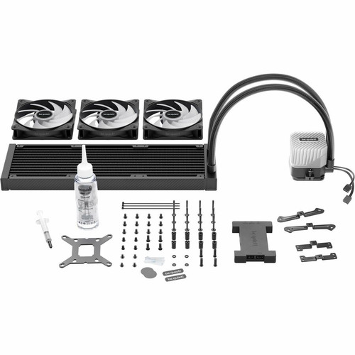 Be Quiet Light Loop Triple Fan Liquid Cooler Radiator Pump 2100 RPM PWM Compatible Fan/Radiator/Pump Diameter Cooling Maximum Mm S X BW022