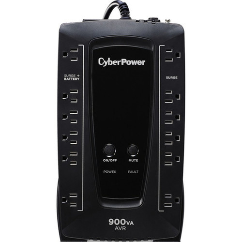 CyberPower_AVR_Series_AVRG900U_900VA_480W_Desktop_UPS_with_AVR_and_USB_-_Desktop_-_8_Hour_Recharge_-_10_Minute_Stand-by_-_120_V_AC_-_x_AVRG900U