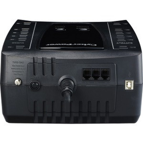 CyberPower_AVR_Series_AVRG900U_900VA_480W_Desktop_UPS_with_AVR_and_USB_-_Desktop_-_8_Hour_Recharge_-_10_Minute_Stand-by_-_120_V_AC_-_x_AVRG900U