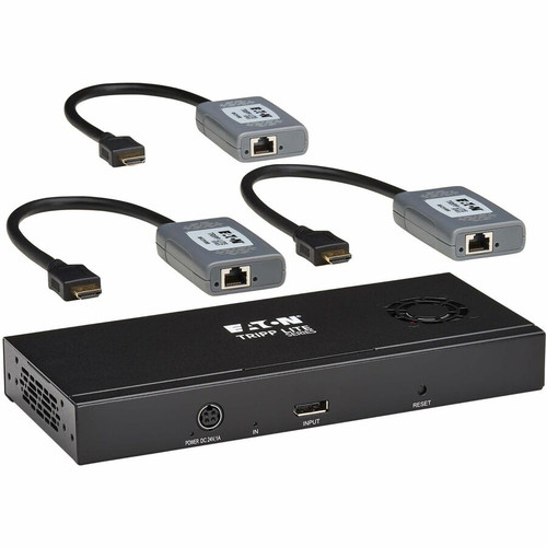 Tripp Lite series B156E-003-H8K-K 3-Port DisplayPort to HDMI MultiMonitor Splitter (Fleet Network)
