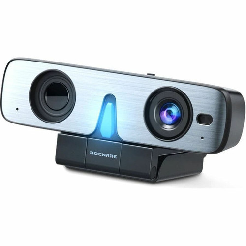 ROCWARE RC08 Webcam - 30 fps - USB 2.0 Type C - Full HD - 1920 x 1080 Video - CMOS Sensor - Auto-focus - 90&deg; Angle - Bracket, - 4x (684514110839)