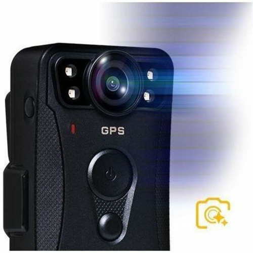 Transcend TS128GDPB40A DrivePro Body 40 Wearable Digital Camcorder - STARVIS Sensor - 128GB Flash - 2560 x 1440 60fps - GPS & Wireless LAN