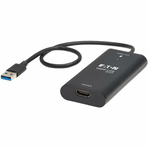 Tripp Lite series HDMI to USB Video Capture Adapter, 4K 60 Hz, USB 3.2 Gen 1, TAA - 1 x USB 3.2 (Gen 1) Type A - Male - 1 x HDMI - - x (Fleet Network)