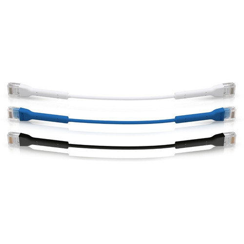 Ubiquiti Ethernet Patch Cable - 26.2 ft (8 m) Category 6 Network Cable for Network Device - First End: 1 x RJ-45 Network - Male - End: (U-CABLE-PATCH-8M-RJ45-BK)