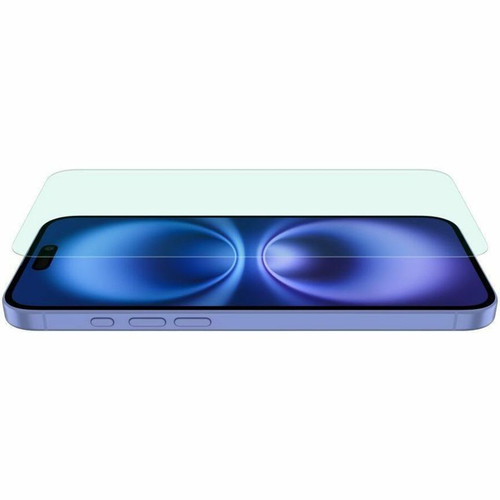Belkin ScreenForce InvisiGlass Blue Light Filter Screen Protector for iPhone 16 Pro Max - For OLED iPhone 16 Pro Max - Impact Scratch (Fleet Network)
