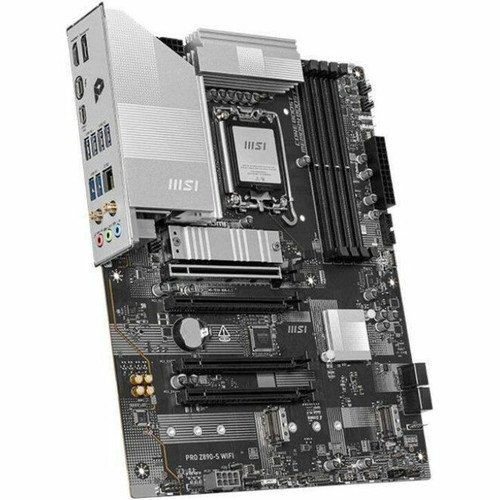MSI PRO Z890-S WIFI ATX MOTHERBOARD LGA 1851 for Intel Core Ultra CPU - Core Ultra Processor Supported - 256 GB DDR5 SDRAM Maximum RAM (Z890SWIFI)