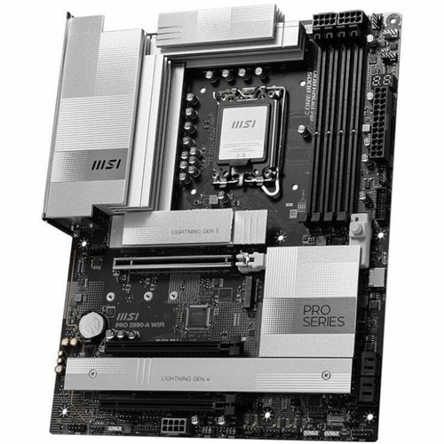 MSI PRO Z890-A WIFI ATX MOTHERBOARD LGA 1851 for Intel Core Ultra CPU - Core Ultra Processor Supported - 256 GB DDR5 SDRAM Maximum RAM (Z890AWIFI)