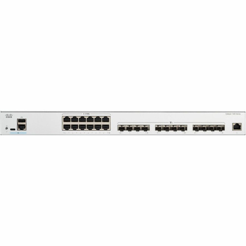Cisco Catalyst 1300 C1300-24XTS Layer 3 Switch - 12 Ports - Manageable - 10 Gigabit Ethernet - 10GBase-T, 10GBase-X - Refurbished - 3 (C1300-24XTS-RF)