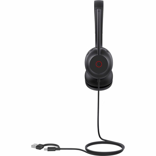 Yealink USB Wired Headset - Stereo - USB Type C, USB Type A - Wired - 32 Ohm - 20 Hz to 20 kHz - Over-the-head - Binaural - - 4.9 ft - (Fleet Network)
