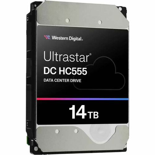 WD Ultrastar DC HC555 WUH722014CL5201 14 TB Hard Drive - 3.5" Internal - SAS - Storage Server Device Supported - 7200rpm (0B48711)