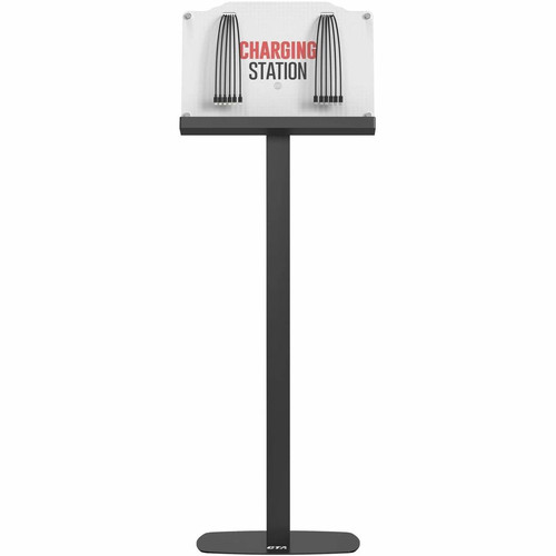 CTA Digital Charging Station Floor Stand for 12 Devices - 6 Lightning Ports and 6 USB-C Port - 12 Devices Supported - 54.40" (1381.76 (Fleet Network)