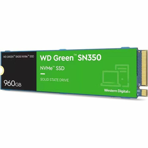 SanDisk Green SN350 WDS960G2G0C-00AJM0 960 GB Solid State Drive - M.2 2280 Internal - PCI Express NVMe (PCI Express NVMe 3.0 x4) - PC (Fleet Network)