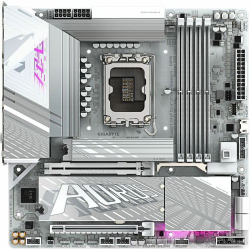 Aorus Ultra Durable Z890M A ELITE ICE Gaming Desktop Motherboard Micro ATX Socket LGA-1851 Core Z890M A ELITE WF7 ICE Z890M A Z890M A ELITE WF7 ICE