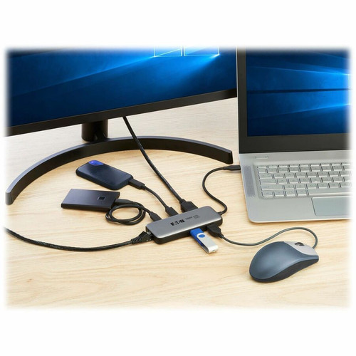 Tripp Lite USB Type C Docking Station With 4K Video Support And Charging Capability For Notebook Single Display U444-06N-H4GUC3