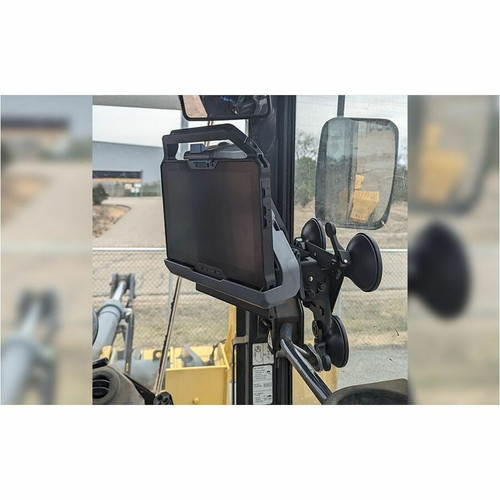 Gamber-Johnson 7170-1085 Tri-Suction Cup Vehicle Mount - 5 lb Load Capacity - 75 x 75 VESA - Rugged Steel for Tablets/Handhelds