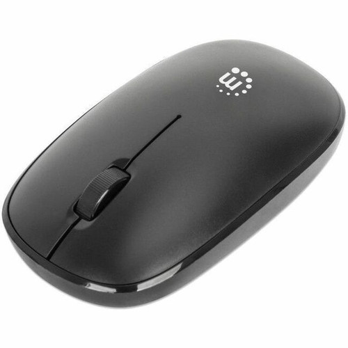 Manhattan MW3050 Wireless Optical USB Mouse - Full-size Mouse - Optical - Wireless - 32.81 ft (10000 mm) - Radio Frequency - 2.40 GHz (Fleet Network)
