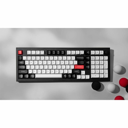 Keychron HE QMK Custom Wireless And Wired Keyboard With Bluetooth RF Connectivity USB Type C A Wired/Wireless Bluetooth/RF GHz Q5H-M1