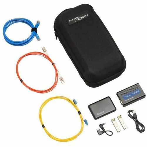 Fluke LinkIQ FMC-10G Testing Device - Cable Testing, Wireless Connectivity Testing, Network Testing, Network Troubleshoot - Network - (FMC-10G)