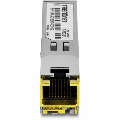 TRENDnet TI-MGBRJ Industrial 1000BASE-T SFP RJ45 Copper Module - Gigabit Ethernet - Hot-Pluggable - MSA Compliant