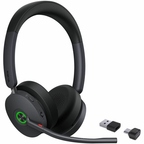 Yealink BH74 Headset - Microsoft Teams Certification - Stereo - Wireless - Bluetooth - 164 ft (50 m) - 20 Hz to 20 kHz - On-ear - - - (Fleet Network)