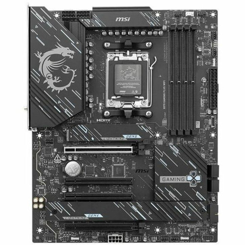 MSI X870 GAMING PLUS WIFI Gaming Desktop Motherboard - AMD X870 Chipset - Socket AM5 - ATX - Ryzen 9, Ryzen 7 Processor Supported - GB (X870GAMINGPLUSWIFI)