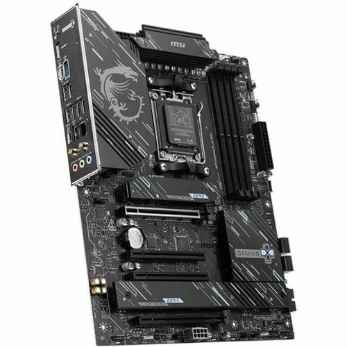MSI X870 GAMING PLUS WIFI Gaming Desktop Motherboard - AMD X870 Chipset - Socket AM5 - ATX - Ryzen 9, Ryzen 7 Processor Supported - GB (X870GAMINGPLUSWIFI)