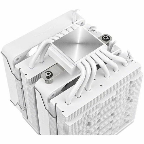 Thermaltake ASTRIA 600 ARGB White CPU Cooler With Dual Fans Six Heat Pipes 65 CFM Diameter Lighting Maximum Pipe Fan Mm S X CL-P139-CA12SW-A