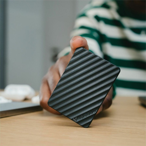 Verbatim 32034 Store 'n' Go Mini Stripe 512 GB Portable SSD - USB 3.2 Gen 1 Type C - Diamond Black - Mini PCI Express External