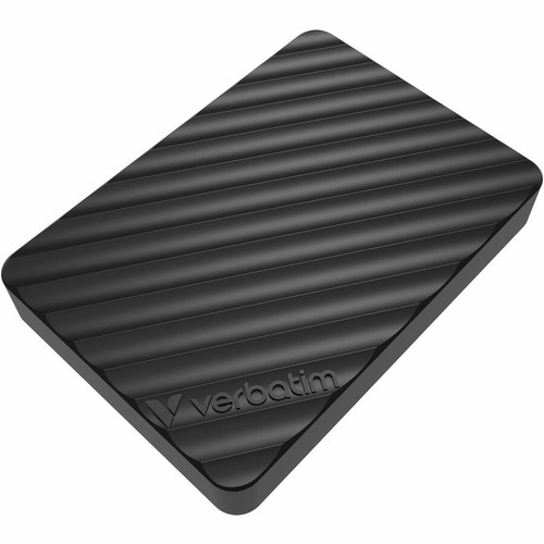 Verbatim 32034 Store 'n' Go Mini Stripe 512 GB Portable SSD - USB 3.2 Gen 1 Type C - Diamond Black - Mini PCI Express External