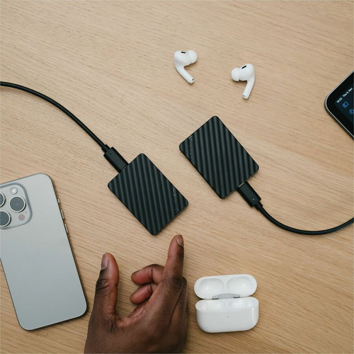 Verbatim 32035 Store 'n' Go Mini Stripe 1 TB Portable SSD - USB 3.2 Gen 1 Type-C - Diamond Black - Mini PCI Express External