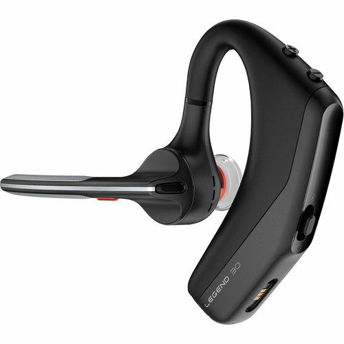 Poly Voyager Legend 30 Headset - Mono - Wireless - Bluetooth - 98.4 ft (30 m) - 16 Ohm - 100 Hz to 20 kHz - Earbud, Behind-the-ear, - (Fleet Network)