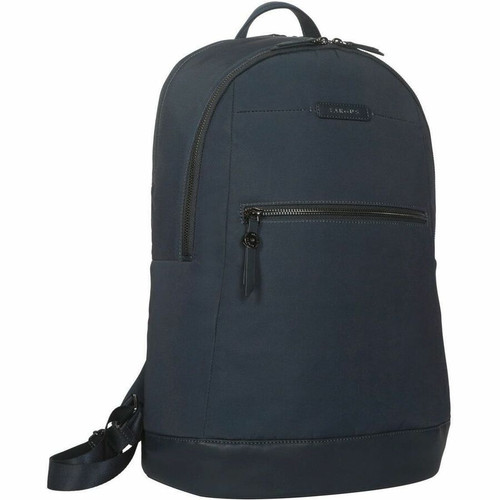 Targus Ávila TBB65002GL Carrying Case (Backpack) for 15" to 16" Notebook - Blue - Water Resistant - Vegan Leather, Fabric Body - Strap (Fleet Network)