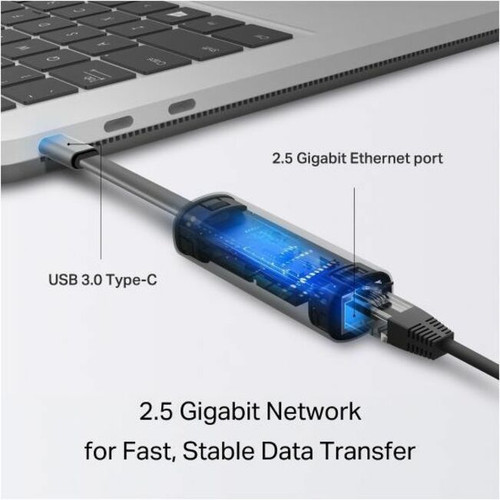 TP-Link USB Type-C To Ethernet Network Adapter 3.0 Compatible Gigabit Twisted Pair Port S UE302C