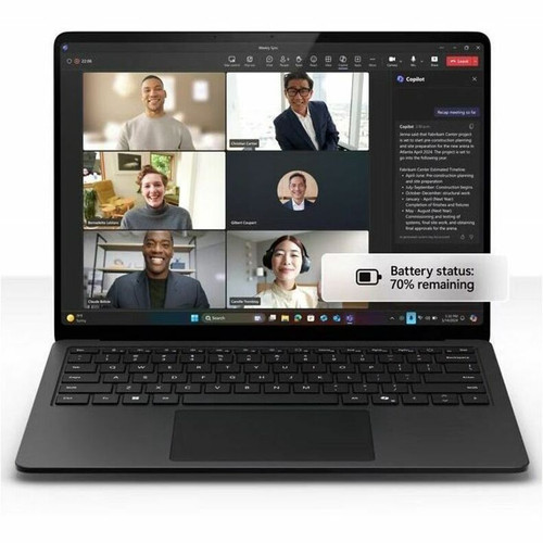 Microsoft EP2-34611 Surface Laptop 7 13.8" Touchscreen Copilot+ PC - Qualcomm Snapdragon X Elite 12-Core - 16GB LPDDR5X - 512GB SSD - Windows 11